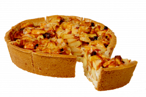 Burgundy Apple Pie (bake off)